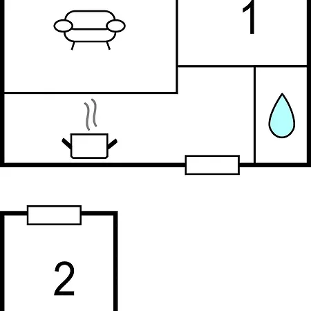 Residentie Aurore Ref 208 아파트 *